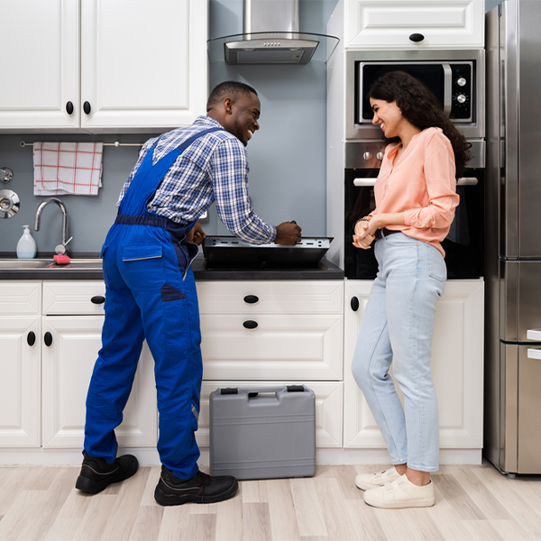 can you provide an estimate for cooktop repair before beginning any work in Mayhill